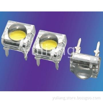 4 Chips 5mm White Super Flux LED